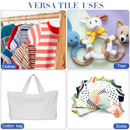 Epakh 200 Pcs Clear Plastic Shirt Bags with 3500 Stickers, 12 x 18 Inch - size: 12 x 18 Inch