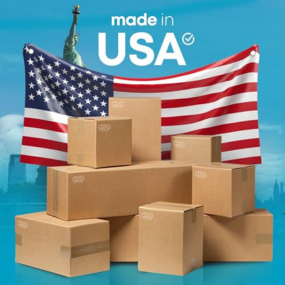 Small Moving & Shipping Boxes 8 x 8 x 4 inches (5-Pack) - Extra Strength 200 lb vs Regular - Corrugated Moving Boxes for USPS/UPS/FEDEX - Packing Box for Moving - Cardboard Box by IDL Packaging - size: 8 * 8 * 4" (Small Boxes)
