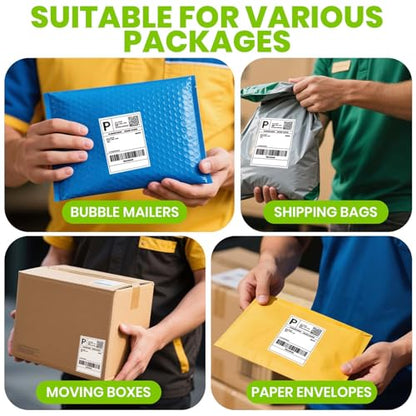 ADHES 4x6 Thermal Shipping Labels 4 Pack – 220 Labels Per Roll, 880 Total