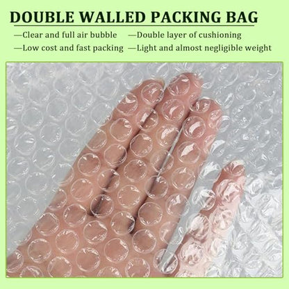 20 Pack Clear Bubble Out Bags, 14x18" Bubble Pouches Wrap - size: 14x18 inch