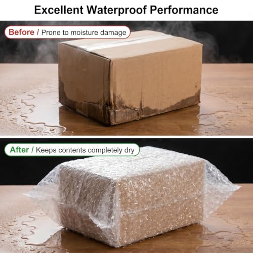 500Pcs Small Bubble Pouches Wrap, 3.15"x4" Clear Bubble Out Bag for Packing - size: 3.15"x4"
