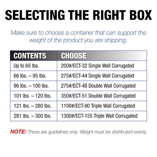 Tape Logic TLMD161616 Multi-Depth Corrugated Boxes, 16" x 16" x 16", Kraft (Pack of 10) - size: 16 x 16 x 16"