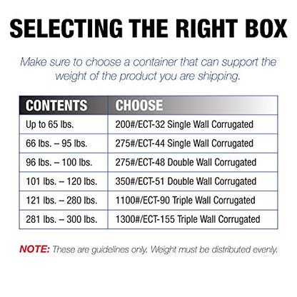 Tape Logic TLMD161616 Multi-Depth Corrugated Boxes, 16" x 16" x 16", Kraft (Pack of 10) - size: 16 x 16 x 16"