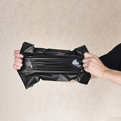 KKBESTPACK Black Poly Mailers 10x13 in, Shipping Bags, 100 Pcs - color: Black, size: 10" x 13" 100 pcs