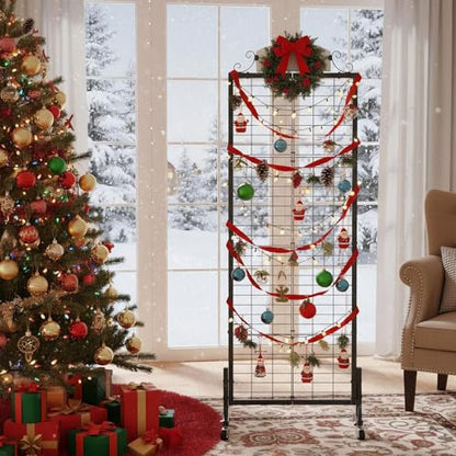 Urban Deco 3 Pack 2.2'x6.2' FT Gridwall Panel Display Stands with 24 Hooks - style: 3 Set