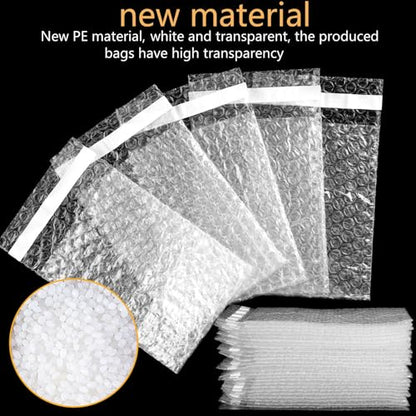 Perkoop Bubble Bags Double Bubble Pouches, 4 x 5.5 Inch, 120 Pcs - size: 4 x 5.5 Inch