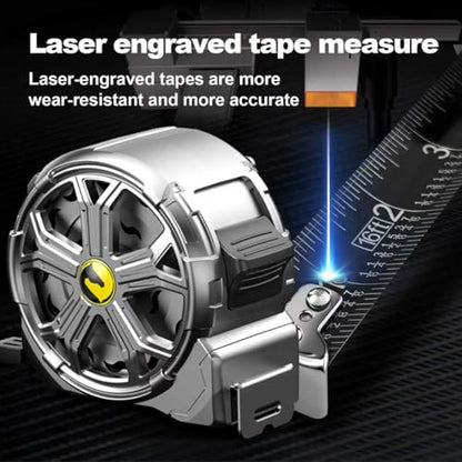 16ft Stainless Steel Tape Measure, Waterproof & Rustproof for Construction - color: 16'
