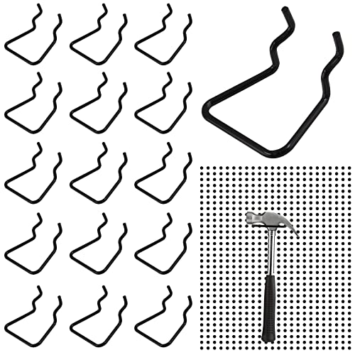 Waziaqoc 16PCS Pegboard Plier Holders, Black - color: Black