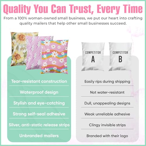 Package Mint Poly Mailers 6x9, Disco Cowgirl Design Shipping Bags, 100 Pack - color: Disco Cowgirl, size: 6x9 Inches (100 Pack)