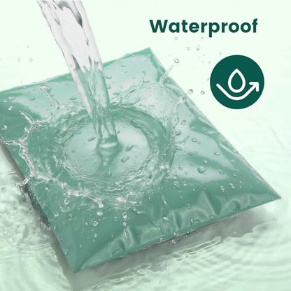 Metronic Poly Mailers 10x13 50 Pack, Small Self Seal Shipping Bags - color: Grayed Jade Green, size: 10x13 50PC