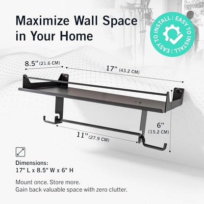 StoreYourBoard Heavy Duty Paper Towel Holder Wall Mount, Holds 50 lbs