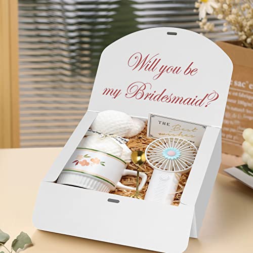 BoShahai 10 PCS White Gift Boxes with Lids 10.6x7.8x3.1 Inch Proposal box - color: White, size: 10.6x7.8x3.1 Inch