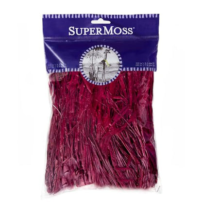 SuperMoss (30045) Raffia, Wine, 8oz - color: Wine, size: 8 oz (200 cu in)