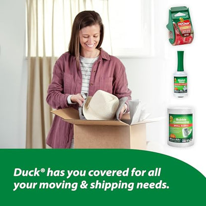 Duck HD Clear Heavy Duty Packing Tape Refill Rolls, 2 in Wide, 6 Rolls - size: 6 Rolls