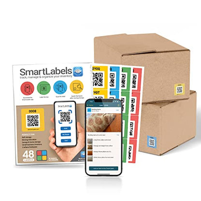 SmartLabels - QR Code Labels for Storage, Organization, Moving & Inventory - style: Original