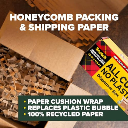 Scotch Cushion Lock Protective Wrap GC, 12 in x 175 ft (304 mm x 53.3 m)