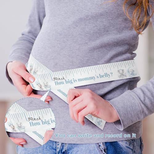 Coume 2 Rolls Baby Shower Measuring Tape 2 Inch x 150 Feet, Elephant - style: Elephant
