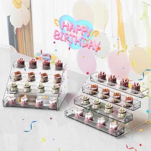 Acrylic 5-Tier Display Stand Organizer