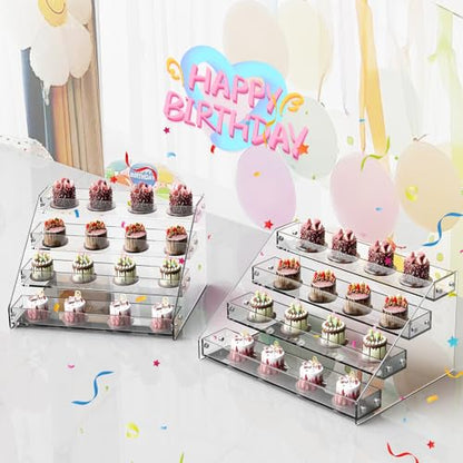 Acrylic 5-Tier Display Stand Organizer