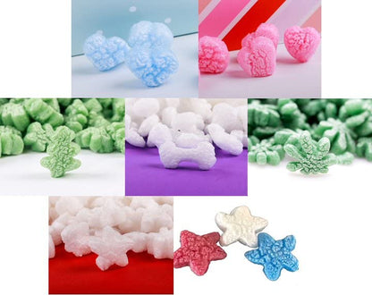 Bubblefast! Brand FunPak MiniPack Plant Based Biodegradable Packing Peanuts, 0.60 cu ft Bag, Compostable (Dog Bones) - style: Dog Bones