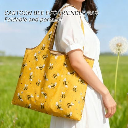 Large Capacity Unisex Tote Bag,Foldable Tote Nylon Reusable Grocery Bags,with Camouflage Pattern for Shopping,Travel,Camping - color: Camouflage