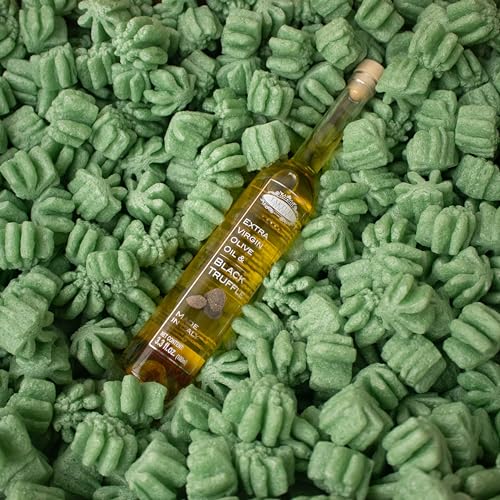 MagicWater Supply Packing Peanuts - Green Leaf Shaped - 1 Cu Ft