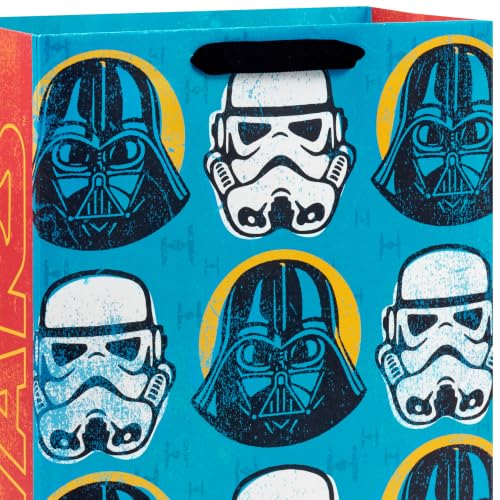 Hallmark Star Wars 13" Large Gift Bags (3 Bags: Darth Vadar and Storm Troopers) for Birthdays, Christmas, Holidays - style: Star Wars (3 Gift Bags)