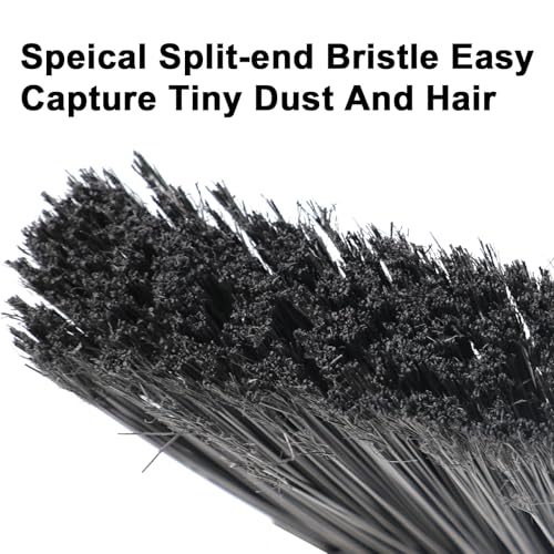 Heavy Duty Yellow Angle Broom with Long Handle - 3 Pack - color: 3pack Yellow