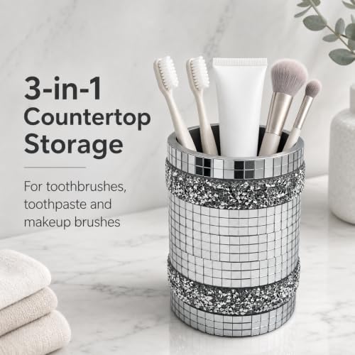 Toothbrush Cup, Suitable for Electric toothbrushes, can Hold Toothpaste - size: Toothbrush Cup