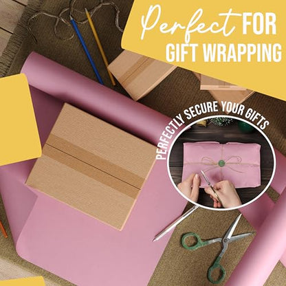 Crown Display Hot Pink Kraft Paper Roll - 36" X 1320" (110' Ft) - Perfect for Shipping & Packing - Craft Paper - color: Hot Pink, size: 36" x 1320"