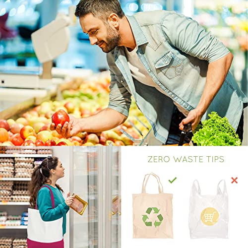 Epakh Canvas Tote Bags Bulk 18.5 x 15 In - color: Bright Color