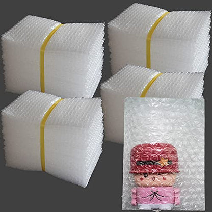 200Pcs Bubble Out Bags&Pouches, 6"x8" Clear Bubble Pouches Wrap Bag