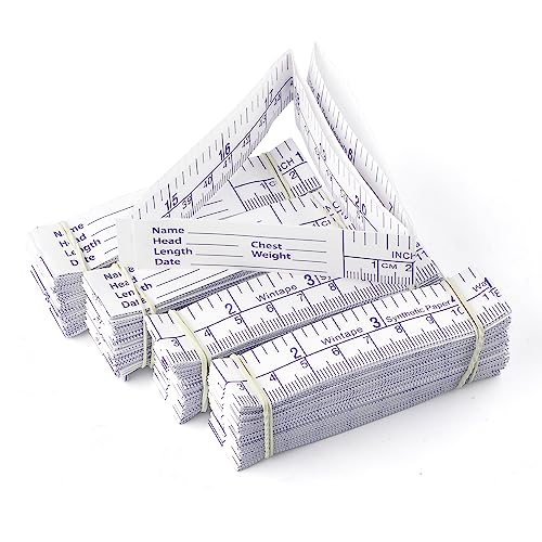 (Pack of 100) 24Inch/60CM Disposable Wound Measuring Rulers - style: Paper Ruler-(Pack of 100)