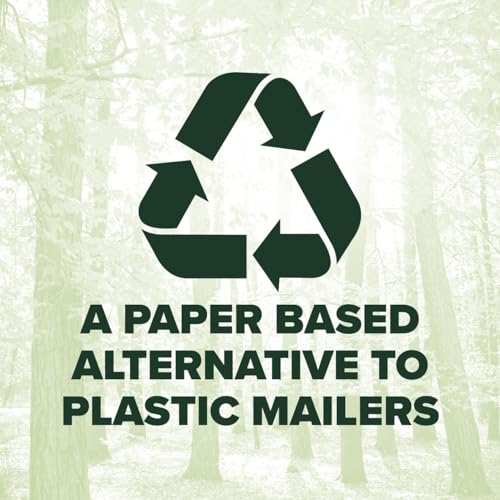 Scotch Curbside Recyclable Padded Mailers, 1 Pack, 10.5 x 14.75 in, Similar impact protection to traditional bubble mailers (CR-5-1) - size: 10.5 in x 14.75 in