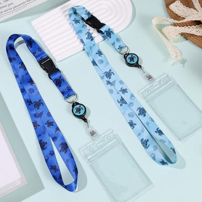 2 Pcs Cruise Lanyard for Ship Cards, Cruise Essentials 2026, Sea Turtle - color: Sea Turtle