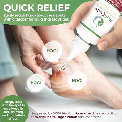 MediQuick Wound Care Hydrogel Drops - First Aid Drops with 12 Hours Action - size: Hydrogel Drops (4 Ounce)