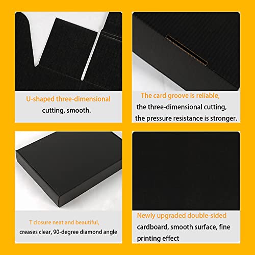 KAXILU Pink Cardboard Boxes Shipping Packaging Boxs 20pcs Shipping Boxs Suitable E-Commerce Packaging Small L8xW5.5xH1.5 inch - color: Pink-2, size: Small-L8xW5.5xH1.5 inch