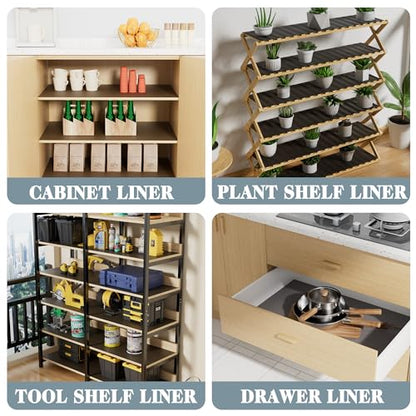FLPMIX Wire Shelf Liner 12-in: 1.2mm Thick Standard Size 12" W x 197" L - size: 12"W x 197"L