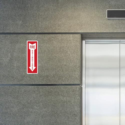 Fire Extinguisher Decal Self Adhesive Sticker