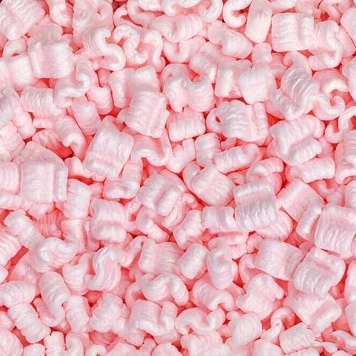Packing Peanuts Shipping Anti Static Loose Fill 30 Gallons 4 Cubic Feet Mixed (Light Pink) - color: LIGHT PINK