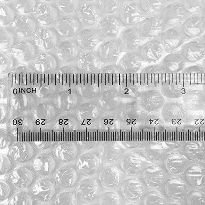 Amazon Basics Bubble Wrap for Moving, Packing, Shipping and Storage, Perforated Protective Cushioning for Fragile Items, 12-inch x 175-ft Long Roll, Small 3/16", Clear - size: 12 inch x 175 ft