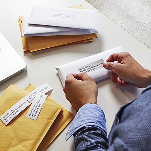 DYMO Authentic LW Mailing Address Labels for LabelWriter Label Printers, White, 1-1/8" x 3-1/2", 12 Rolls of 350 (4200 Total) - size: 12 Rolls, style: Small Mailing Address