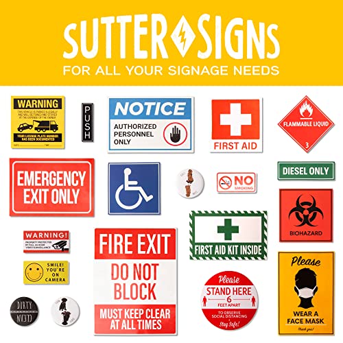 Starburst Signs with Stickers 100pcs - color: White, size: 6x8