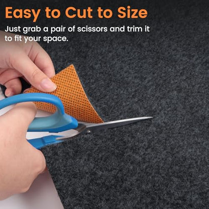 Heavy Duty Oil Spill Mat, 6' 8" x 8' 6", Absorbent Oil Pad - size: 6' 8" x 8' 6"