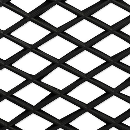 DII Rubber Doormats Collection All Weather, 18x30, Diamond Lattice - color: Diamond Lattice, size: 1'6" x 2'6" (Rectangular)
