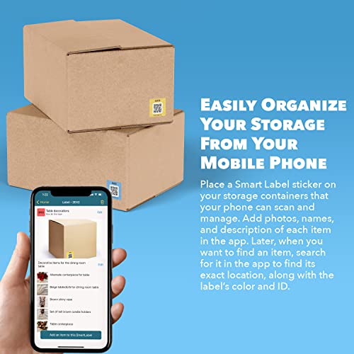 SmartLabels - QR Code Labels for Storage, Organization, Moving & Inventory - style: Original