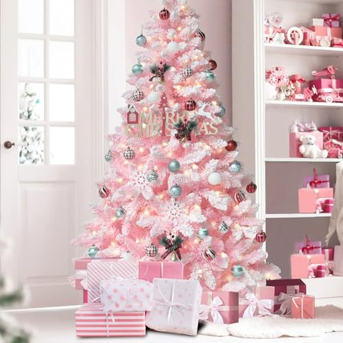 BEISHIDA 100 Sheets Pink White Tissue Paper Bulk for Gift Wrapping Gift Bag - color: 5dpinks100