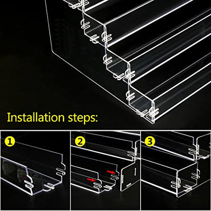 Sunglasses Organizer Countertop Stand, 5 Tier Sunglass Holder Display Rack, Nail Polish Organizer Acrylic Display Stand, Assembly Required - style: 5 Tier