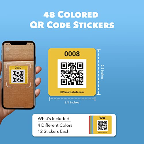 SmartLabels - QR Code Labels for Storage, Organization, Moving & Inventory - style: Original
