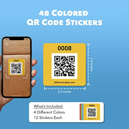 SmartLabels - QR Code Labels for Storage, Organization, Moving & Inventory - style: Original